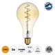  CHERRY 99164 Λάμπα E27 PS30 LED 4W 280lm 360° AC 220-240V IP20 Ultra Θερμό Λευκό 2200K Dimmable - Soft S Spiral Filament Chip - Μελί - Μ9.5 x Π9.5 x Υ17.5cm - 3 Χρόνια Εγγύηση