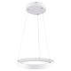 NEMESIS 61156 Μοντέρνο Κρεμαστό Φωτιστικό Οροφής LED 30W 3000lm 360° AC 220-240V IP20 Ρυθμιζόμενο Λευκό CCT με Χειριστήριο από 2700K έως 6000K Dimmable - Lumileds SMD Chip - Λευκό Ματ - Μ40 x Π40 x Υ4cm - 3 Χρόνια Εγγύηση - 4