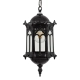 DARCY 00655 Vintage Κρεμαστό Φωτιστικό Οροφής με Ντουί 1 x E27 AC 220-240V IP20 - Μαύρο - Μ15.5 x Π15.5 x Υ32.5cm - 4