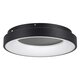 kelvo® SALEM KLV-101-0277 Φωτιστικό Οροφής LED 75W 7500lm 120° AC 220-240V IP20 Ρυθμιζόμενο Λευκό CCT με Χειριστήριο από 2700K έως 6000K Dimmable - Lumileds SMD Chip - Μαύρο Ματ - Μ45 x Π45 x Υ8.5cm - 3 Χρόνια Εγγύηση - 4