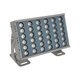 FLOODHENO 999-0263 Προβολέας Σποτ Wall Washer LED 24W 2040lm 30° AC 220-240V Αδιάβροχο IP67 Ultra Θερμό Λευκό 2200K - Bridgelux SMD Chip - Γκρι - Μ24 x Π11 x 16.5cm - 3 Χρόνια Εγγύηση