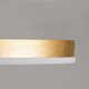 kelvo® VENOM KLV-101-0183 Φωτιστικό Οροφής LED 45W 4500lm 360° AC 220-240V IP20 Ρυθμιζόμενο Λευκό CCT με Χειριστήριο από 2700K έως 6000K Dimmable - Lumileds SMD Chip - Χρυσό Πλατίνα - Μ60 x Π40 x Υ7.5cm - 3 Χρόνια Εγγύηση - 7