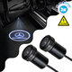 81614 MERCENDES Ghost Car Brand Logo Projector - Προτζέκτορας Προβολής Μάρκας Αυτοκινήτου LED CREE XHP35 3W 240lm 120° DC 12V IP20 Ψυχρό Λευκό 6000K