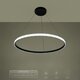kelvo® DIAMOND KLV-101-0231 Κρεμαστό Φωτιστικό Οροφής LED 67W 6700lm 180° AC 220-240V IP20 Ρυθμιζόμενο Λευκό CCT με Χειριστήριο από 2700K έως 6000K Dimmable - Lumileds SMD Chip - Μαύρο Ματ - Μ80 x Π80 x Υ3cm - 3 Χρόνια Εγγύηση - 13