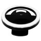 Selfie Ring Light LED SMD 2W 200 lm Μαύρο Σώμα με Ενσωματωμένη Επαναφορτιζόμενη Μπαταρία 500mAh & Καλώδιο Φόρτισης Micro USB Ψυχρό Λευκό 6000 K για Κινητό Τηλέφωνο και Tablet 79043 - 5