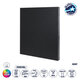 ILLUMINA 41044 Module για Οθόνες Video Wall 25x25cm 96x96px P2.6 LED 40W 3840Hz 9216 Dots ≥750cd/㎡ Nits DC 5V Εσωτερικού Χώρου IP31 Full Color S1/16 14Bits - Kinglight SMD1415 - Δεξί - Μ25 x Π1.2 x Υ25cm - 2 Χρόνια Εγγύηση