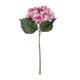 Artificial Garden PINK HYDRANGEA BRANCH 21140 Τεχνητό Διακοσμητικό Κλαδί έντονο ΡοζΟρτανσίας Y47cm - 2