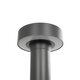KIPASIO 90540 Φωτιστικό Κολωνάκι Κήπου LED 15W 1500lm 60° AC 220-240V Αδιάβροχο IP65 Θερμό Λευκό 2700K - Γκρι Ανθρακί - Μ15 x Π15 x Υ58cm - 3 Χρόνια Εγγύηση - 6