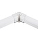 HEXON GLB-101-0095 Σύνδεσμος V 120° AC 220-240V IP20 - Διάφανο - Μ7 x Π2.5 x Υ4cm - 2