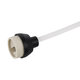 LAMPHOLDER 60499 Ντουί GU10 Πορσελάνης με 30cm VDE Καλώδιο & Anti-Fire Protection High Resistance Tube - ᐊVDEᐅ Certified - IP20 - Φ3.5 x Μ32cm - 5 Years Warranty - 4