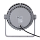  FLOODMENA 90337 Προβολέας Σποτ Wall Washer με Αντιθαμβωτική Γρίλια LED 36W 3060lm 30° AC 220-240V Αδιάβροχο IP67 Ultra Θερμό Λευκό 2200K - Bridgelux SMD Chip - Γκρι Ανθρακί - Μ23.5 x Π17.5 x Υ25.5cm - 3 Χρόνια Εγγύηση - 7
