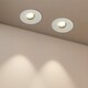 kelvo® ASYMMETRICAL KLV-101-0133 Χωνευτό Downlight Σποτ LED 7W 875lm 15°x30° AC 220-240V IP20 Φυσικό Λευκό 4500K - Bridgelux COB Chip & TÜV SÜD Driver - Λευκό Ματ - Μ8.3 x Π8.3 x Υ8.16cm / Q7.3cm - 5 Χρόνια Εγγύηση