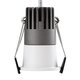 kelvo® DOT KLV-101-0304 Χωνευτό Φωτιστικό Downlight Σποτ LED 5W 650lm 38° AC 220-240V IP20 Φυσικό Λευκό 4500K - Bridgelux COB Chip & TÜV SÜD Driver - Λευκό Ματ - Μ4 x Π4 x Υ5.9cm / Q3.5cm - 5 Χρόνια Εγγύηση - 5