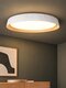 kelvo® LUMORA KLV-101-0583-V2 Φωτιστικό Οροφής LED 36W 3600lm 120° AC 220-240V IP20 Ρυθμιζόμενο Λευκό CCT με Διακόπτη στο Driver 2700K/4500K/6000K Triac Dimmable - Lumileds SMD Chip & ENEC/TÜV Driver - Λευκό Ματ & Εφέ Ξύλου - Μ53 x Π53 x Υ7cm - 5 Χρόνια Εγγύηση - 1