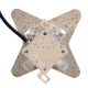  WALLLIGHT-CINA 90658 Μοντέρνο Φωτιστικό Τοίχου - Απλίκα LED 10W 1100lm 10° AC 220-240V Αδιάβροχο IP65 Θερμό Λευκό 2700K - CREE COB Chip & TÜV SÜD Driver - Μπεζ - Μ18.5 x Π18.5 x Υ8.5cm - 3 Χρόνια Εγγύηση - 6