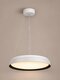 kelvo® VOLA KLV-101-0590 Κρεμαστό Φωτιστικό Οροφής LED 24W 2400lm 120° AC 220-240V IP20 Ρυθμιζόμενο Λευκό CCT με Διακόπτη στο Driver 2700K/4500K/6000K Triac Dimmable - Lumileds SMD Chip & ENEC/TÜV Driver - Μαύρο Ματ & Λευκό Ματ - Μ40 x Π40 x Υ7cm - 5 Χρόνια Εγγύηση - 3