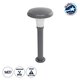 WHISPER 90548 Φωτιστικό Κολωνάκι Κήπου με Ντουί 1 x E27 AC 220-240V Αδιάβροχο IP65 - Γκρι Ανθρακί - Μ27 x Π27 x Υ79cm