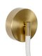 kelvo® LASSO KLV-101-0506 Φωτιστικό Τοίχου / Απλίκα LED 32W 3200lm 360° AC 220-240V IP20 Ρυθμιζόμενο Λευκό CCT με Διακόπτη στο Driver 2700K/4500K/6000K Triac Dimmable - Lumileds SMD Chip & ENEC/TÜV Driver - Σατινέ Χρυσό Βούρτσας - Μ120 x Π8 x Υ35cm - 5 Χρόνια Εγγύηση - 5