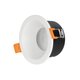 kelvo® SIGMA KLV-101-0042 Χωνευτό Φωτιστικό Downlight Σποτ Μπάνιου για Λάμπα MR16 με Ντουί GU10 AC 220-240V Αδιάβροχο IP65 - Λευκό Ματ - Μ8.5 x Π8.5 x Υ4.4cm / Q7.5cm - 2