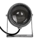 SPOTXENIA 90634 Σποτ Φωτισμου με Αντιθαμβωτική Γρίλια LED 16W 1360lm 3° DC 24V Αδιάβροχο IP65 Μπλε Dimmable - Bridgelux COB Chip - Σφυρήλατο Γκρι Ανθρακί - Μ9 x Π9 x Υ12cm - 3 Χρόνια Εγγύηση - 4