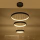 kelvo® NEMESIS KLV-101-0217 Κρεμαστό Φωτιστικό Οροφής LED 100W 10000lm 180° AC 220-240V IP20 Ρυθμιζόμενο Λευκό CCT με Χειριστήριο από 2700K έως 6000K Dimmable - Lumileds SMD Chip - Μαύρο Ματ - Μ60 x Π60 x Υ60cm - 3 Χρόνια Εγγύηση - 14