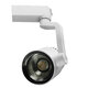  S-40043 Διφασικό Bridgelux COB LED Φωτιστικό Σποτ Ράγας 15W 230V 1500lm 24° Θερμό Λευκό 3000k