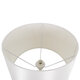 ASHLEY 00828 Μοντέρνο Φωτιστικό Δαπέδου Μονόφωτο Μεταλλικό Λευκό με Καπέλο και Ξύλινη Λεπτομέρεια Φ40 x Υ148cm - 5