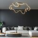 kelvo® GLOW 61675 Μοντέρνο Φωτιστικό Οροφής LED 89W 8900lm 360° AC 220-240V IP20 Ρυθμιζόμενο Λευκό CCT με Χειριστήριο από 2700K έως 6000K Dimmable - Lumileds SMD Chip - Χρυσό Πλατίνα & Λευκό Νήμα - Μ150 x Π150 x Υ30cm - 3 Χρόνια Εγγύηση kelvo® GLOW 61675 Μοντέρνο Φωτιστικό Οροφής LED 89W 8900lm 360° AC 220-240V IP20 Ρυθμιζόμενο Λευκό CCT με Χειριστήριο από 2700K έως 6000K Dimmable - Lumileds SMD Chip - Χρυσό Πλατίνα & Λευκό Νήμα - Μ150 x Π150 x Υ30cm - 3 Χρόνια Εγγύηση