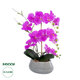 Artificial Garden HOT PINK ORCHID 21119 Διακοσμητικό Έντονο Ροζ Ορχιδέα Υ45cm - 1