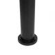 CYLIS GLB-103-0014 Φωτιστικό Κολωνάκι Κήπου LED 15W 1350lm 360° AC 220-240V Αδιάβροχο IP65 Θερμό Λευκό 2700K - Sanan SMD Chip - Μαύρο Ματ - Μ13 x Π13 x Υ80cm - 3 Χρόνια Εγγύηση - 8