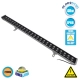 WASHER-MOZA 05108 Μπάρα Φωτισμού Wall Washer LED 48W 5760lm 10-30° DC 24V Αδιάβροχο IP66 Πορτοκαλί 2200K Dimmable - Γκρι Ανθρακί - Μ100 x Π6.5 x Υ6.6cm - 3 Χρόνια Εγγύηση