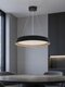 kelvo® LUMORA KLV-101-0579 Κρεμαστό Φωτιστικό Οροφής LED 36W 3600lm 120° AC 220-240V IP20 Ρυθμιζόμενο Λευκό CCT με Διακόπτη στο Driver 2700K/4500K/6000K Triac Dimmable - Lumileds SMD Chip & ENEC/TÜV Driver - Μαύρο Ματ & Εφέ Ξύλου - Μ53 x Π53 x Υ7cm - 5 Χρόνια Εγγύηση - 2