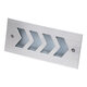 WALLLIGHT-ARINA 90671 Χωνευτό Φωτιστικό Τοίχου LED 6W 690lm 120° DC 24V Αδιάβροχο IP67 Μ17 x Π7 x Υ5.5cm Φυσικό Λευκό 4500K - Ανοξείδωτο Ατσάλι - 3 Years Warranty - 4
