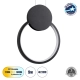  CYCLOS 61073 Μοντέρνο Κρεμαστό Φωτιστικό Οροφής LED 9W 1080lm 300° AC 220-240V IP20 Ρυθμιζόμενο Λευκό CCT με On/Off 2700K/4500K/6000K - Lumileds SMD Chip - Μαύρο Ματ - Μ21 x Π2.3 x Υ26.5cm - 3 Χρόνια Εγγύηση - 1