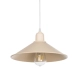 FERRO 203-0086 Μοντέρνο Κρεμαστό Φωτιστικό Οροφής με Ντουί 1 x E27 AC 220-240V IP20 - Μπεζ - Μ30 x Π30 x Υ15cm - 12