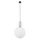 kelvo® BELLISSIMO KLV-101-0375 Κρεμαστό Φωτιστικό Οροφής για Λάμπα με Ντουί E27 AC 220-240V IP20 - Μαύρο Ματ & Λευκό - Μ40 x Π40 x Υ62cm - 3