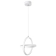ALICE 61056 Μοντέρνο Κρεμαστό Φωτιστικό Οροφής LED 20W 2400lm 300° AC 220-240V IP20 Ρυθμιζόμενο Λευκό CCT με On/Off 2700K/4500K/6000K - Lumileds SMD Chip - Λευκό Ματ - Μ25 x Π22 x Υ25cm - 3 Χρόνια Εγγύηση - 5