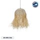 PLUVIA 205-0081 Boho Κρεμαστό Φωτιστικό Οροφής με Ντουί 1 x E27 AC 220-240V IP20 - Μπεζ - M40 x Π40 x Υ70cm PLUVIA 205-0081 Boho Κρεμαστό Φωτιστικό Οροφής με Ντουί 1 x E27 AC 220-240V IP20 - Μπεζ - M40 x Π40 x Υ70cm