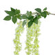 Artificial Garden GREEN WISTERIA FLOWER BRANCH 21520 Τεχνητό Διακοσμητικό κλαδί Βιστέρια Πράσινο Φ45 x Υ120cm - 3
