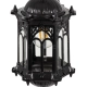 DARCY 00655 Vintage Κρεμαστό Φωτιστικό Οροφής με Ντουί 1 x E27 AC 220-240V IP20 - Μαύρο - Μ15.5 x Π15.5 x Υ32.5cm - 6