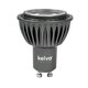kelvo® KYRON 10° KLV-103-0004 Σποτ GU10 MR16 LED 5W 550lm CRI (Ra) ≥ 90 10° AC 220-240V IP20 Θερμό Λευκό 2700K Dimmable - CREE CXA Chip - Γκρι Ανθρακί Ματ - Μ5 x Π5 x Υ6cm - 3 Χρόνια Εγγύηση - 3