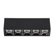 LUMINAR SUPERIOR 60329 Επιφανειακό LED Spot Downlight TrimLess 20W 2700lm 36° AC 220-240V IP20 Μ19.5 x Π4.2 x Υ6.6cm - Μαύρο με Κάτοπτρο Χρωμίου - Θερμό Λευκό 2700K - Bridgelux High Lumen Chip Gen2 - TÜV Certified Driver - 5 Years Warranty - 4