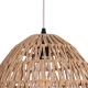  JENSON 00911 Boho Κρεμαστό Φωτιστικό Οροφής με Ντουί 1 x E27 AC 220-240V IP20 - Μπεζ - Μ35 x Π35 x Υ35cm - 7