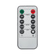 FIREFLAME 79543 Διακοσμητικό Realistic Κερί Παραφίνης με LED Εφέ Κινούμενης Φλόγας - Μπαταρίας & Ασύρματο Χειριστήριο IR Θερμό Λευκό 3000K Dimmable - Φ10 x Υ20cm - 6