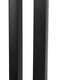 PRISM GLB-103-0018 Φωτιστικό Κολωνάκι Κήπου LED 8W 720lm 90° AC 220-240V Αδιάβροχο IP65 Θερμό Λευκό 2700K - Sanan SMD Chip - Μαύρο Ματ - Μ10.5 x Π10.5 x Υ30cm - 3 Χρόνια Εγγύηση - 11