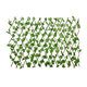 Artificial Garden IVY 78497 Πτυσσόμενη Πέργκολα Τεχνητής Φυλλωσιάς - Κάθετος Κήπος Σύνθεση Κισσός Μ110 x Π10 x Υ120cm (min) Μ310 x Π10 x Υ45cm (max)