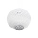 SOLEI 205-0007 Boho Κρεμαστό Φωτιστικό Οροφής με Ντουί 1 x E27 AC 220-240V IP20 - Λευκό - M40 x Π40 x Υ45cm - 6