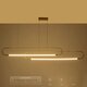 kelvo® GLOW KLV-101-0178 Κρεμαστό Φωτιστικό Οροφής LED 28W 2800lm 360° AC 220-240V IP20 Ρυθμιζόμενο Λευκό CCT με Χειριστήριο από 2700K έως 6000K Dimmable - Lumileds SMD Chip - Χρυσό Πλατίνα - Μ167 x Π7 x Υ24cm - 3 Χρόνια Εγγύηση - 17