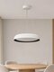 kelvo® VOLA KLV-101-0590 Κρεμαστό Φωτιστικό Οροφής LED 24W 2400lm 120° AC 220-240V IP20 Ρυθμιζόμενο Λευκό CCT με Διακόπτη στο Driver 2700K/4500K/6000K Triac Dimmable - Lumileds SMD Chip & ENEC/TÜV Driver - Μαύρο Ματ & Λευκό Ματ - Μ40 x Π40 x Υ7cm - 5 Χρόνια Εγγύηση - 2