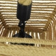 Vintage Κρεμαστό Φωτιστικό Οροφής Μονόφωτο Πλέγμα με Μπεζ Σχοινί Φ21  ROUGE 01611 - 8
